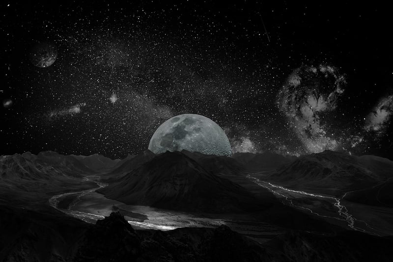 Fantasy Space Planet Galaxy